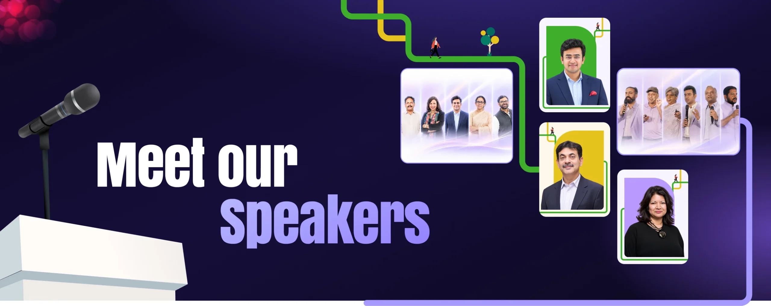 Hero speaker banner